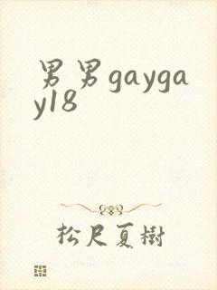 男男gaygay18