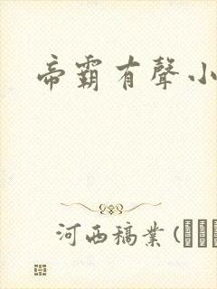 帝霸有声小说