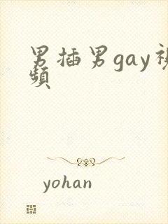 男插男gay视频