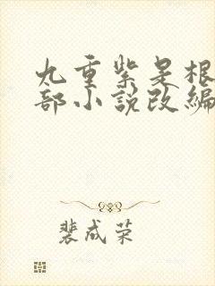 九重紫是根据哪部小说改编的封面