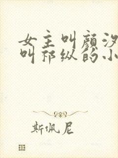 女主叫颜汐男主叫祁纵的小说名字