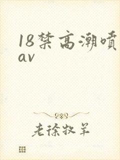 18禁高潮喷水av