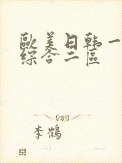 欧美日韩一成人综合二区