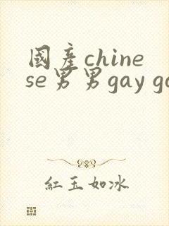 国产chinese男男gay gay网站封面