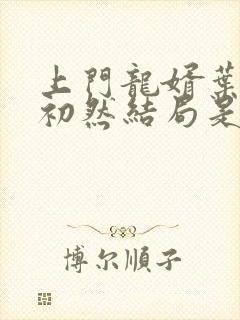 上门龙婿叶辰萧初然结局是什么封面