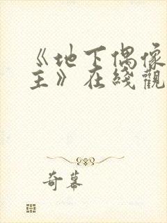 《地下偶像双男主》在线观看封面