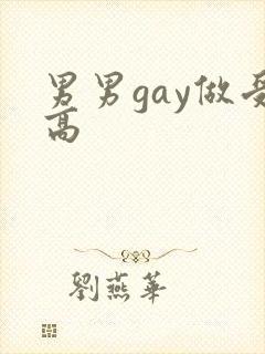 男男gay做受高封面