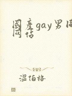 国产gay男同网站