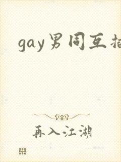 gay男同互插