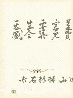天生要完美电视剧全集免费观看封面
