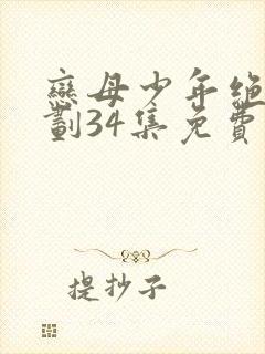 恋母少年绝对计划34集免费观看