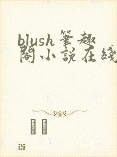 blush笔趣阁小说在线阅读封面