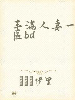丰满人妻一区二区bd