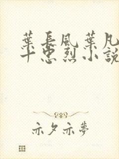 叶长风叶凡一门十忠烈小说名字