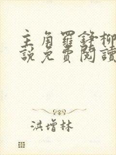主角罗铮柳叶小说免费阅读