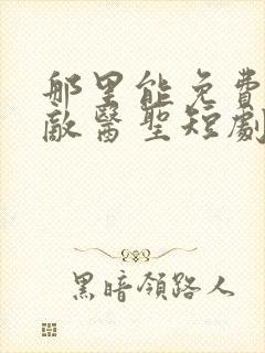 那里能免费看无敌医圣短剧
