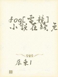 fog[电竞]小说在线免费阅读完整版封面