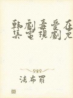韩剧毒爱在线全集电视剧免费观看