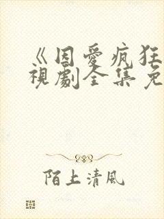 《因爱疯狂》电视剧全集免费观看封面