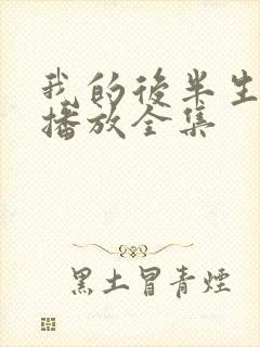 我的后半生免费播放全集封面