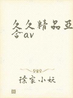 久久精品亚洲综合av