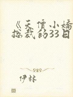《天价小娇妻:总裁的33日索情》txt