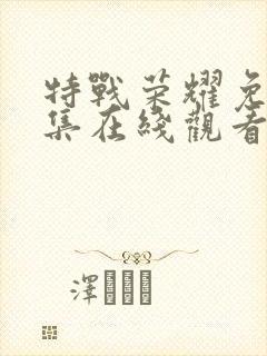 特战荣耀免费全集在线观看封面
