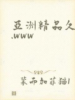 亚洲精品久久久.www