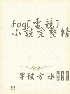 fog[电竞]小说完整精校版