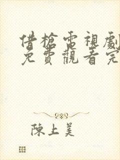 借枪电视剧全集免费观看完整版高清封面