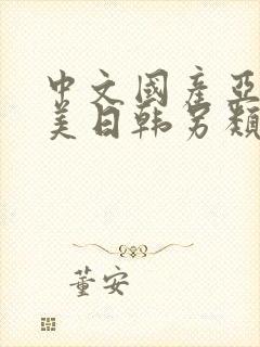 中文国产亚洲欧美日韩另类精品