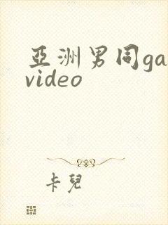 亚洲男同gayvideo