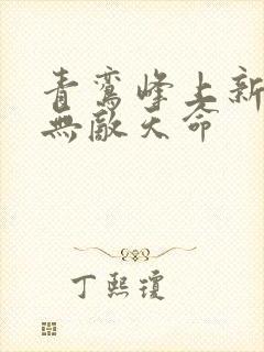 青鸾峰上新书 无敌天命