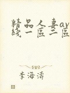 精品人妻av在线一区二区三区