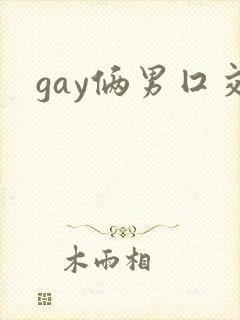 gay俩男囗交