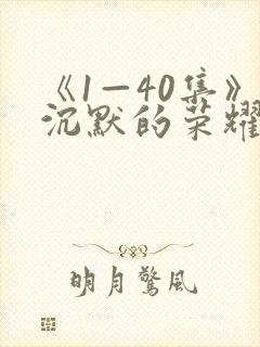 《1—40集》沉默的荣耀全集免费观看