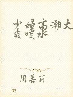 少妇高潮大叫好爽喷水封面