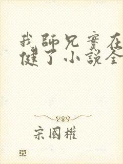 我师兄实在太稳健了小说全本下载封面