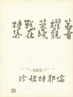 特战荣耀第17集在线观看