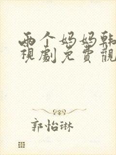两个妈妈韩剧电视剧免费观看全集