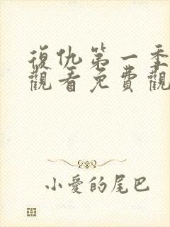 复仇第一季在线观看免费观看封面
