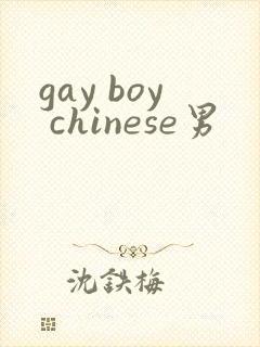 gay boy chinese男封面