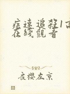疾速追杀1高清在线观看