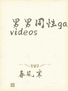 男男同性gayvideos