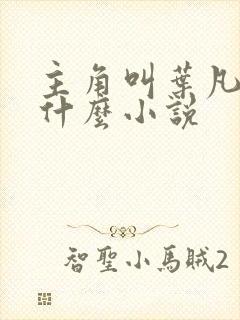 主角叫叶凡的是什么小说
