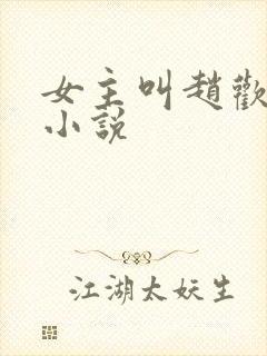 女主叫赵欢宜的小说