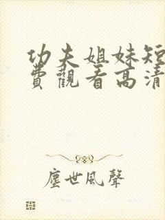 功夫姐妹短剧免费观看高清封面