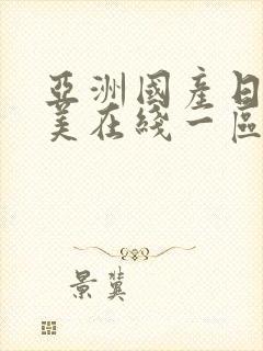 亚洲国产日韩欧美在线一区
