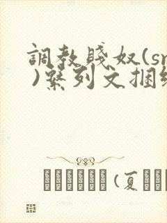调教贱奴(sm )系列文捆绑