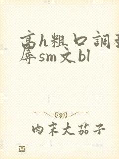 高h粗口调教羞辱sm文bl